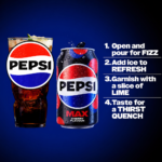 Pepsi Max Cherry Sugar Free Cola 330ml 24 Pack - Image 4